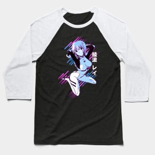 Rei Ayanami Baseball T-Shirt